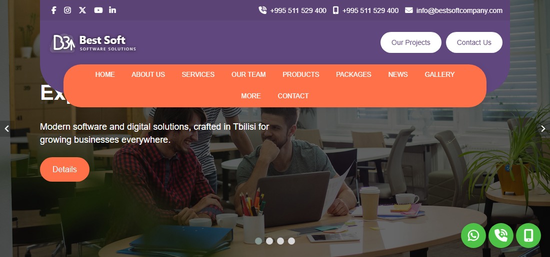 Corporate Site 01