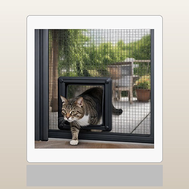 Garden Exit Door Fly Screen