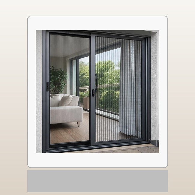 Saburtalo Villa Garden Door Fly Screen Installation